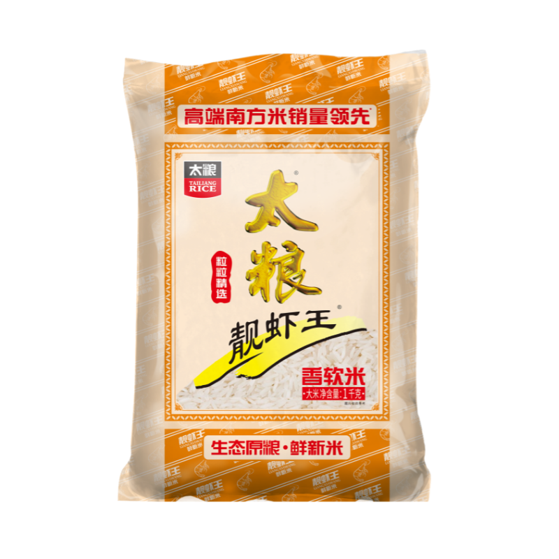 太粮靓虾王香软米1kg