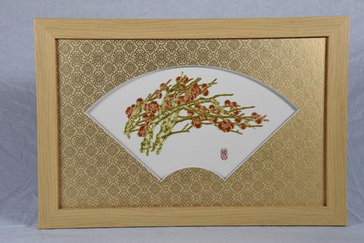 中华老字号蔡氏漆线雕梅（淡泊）送礼必备 商品图0