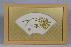 中华老字号蔡氏漆线雕兰（心静）送礼必备