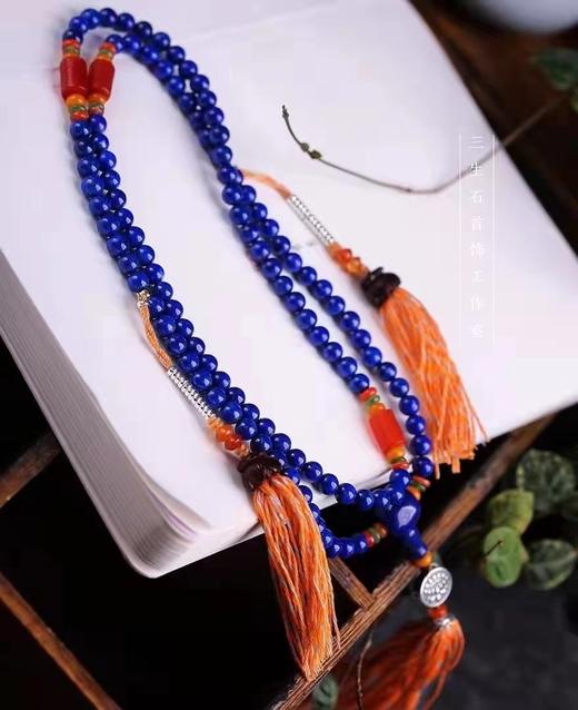 天然青金石108颗多用手珠 商品图3