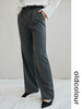 oldcolour灰色直筒西装阔腿裤早秋2022秋季高腰垂感休闲拖地裤女 商品缩略图2