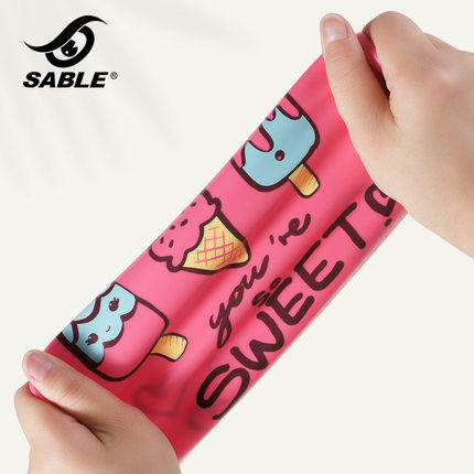 黑貂儿童硅胶泳帽SCS 商品图3