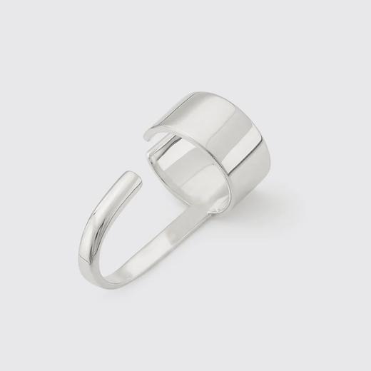 北京仓｜Rathel&Wolf-Liu-银色 弯钩 指尖戒指［英国设计师］ 商品图1