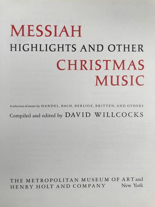 弥赛亚：圣诞音乐集 近百幅插图 精装16开 商品图3