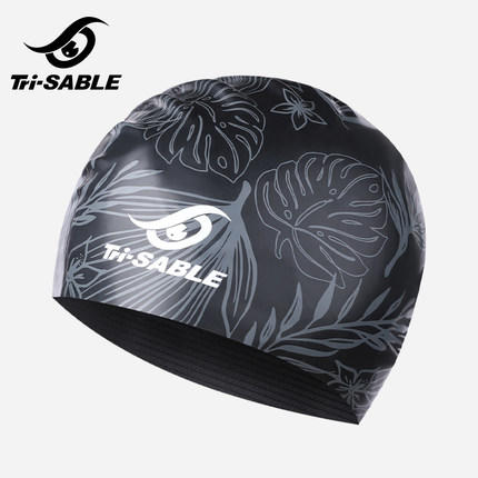 黑貂成人硅胶泳帽SCS-L 叶子 商品图7