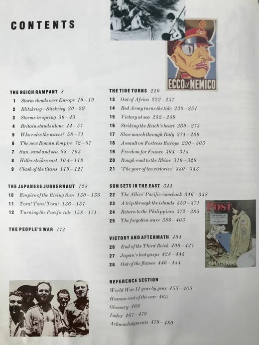 战火中的世界：二战图史 数百幅插图 精装16开 商品图5