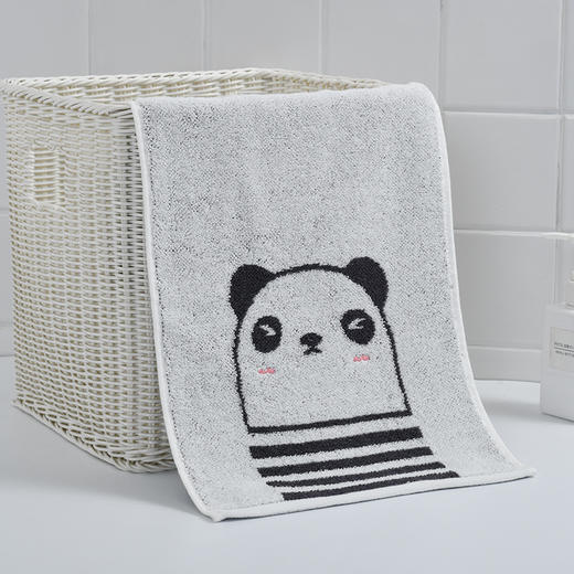 洁丽雅全棉儿童毛巾家用纯棉吸水不掉毛卡通擦脸小面巾男女洗脸巾 商品图4