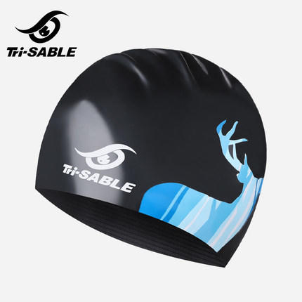 黑貂成人硅胶泳帽SCS-L 麋鹿 商品图5