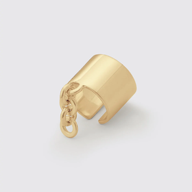 北京仓｜Rathel&Wolf-Didier-金色 链式 指尖戒指［英国设计师］