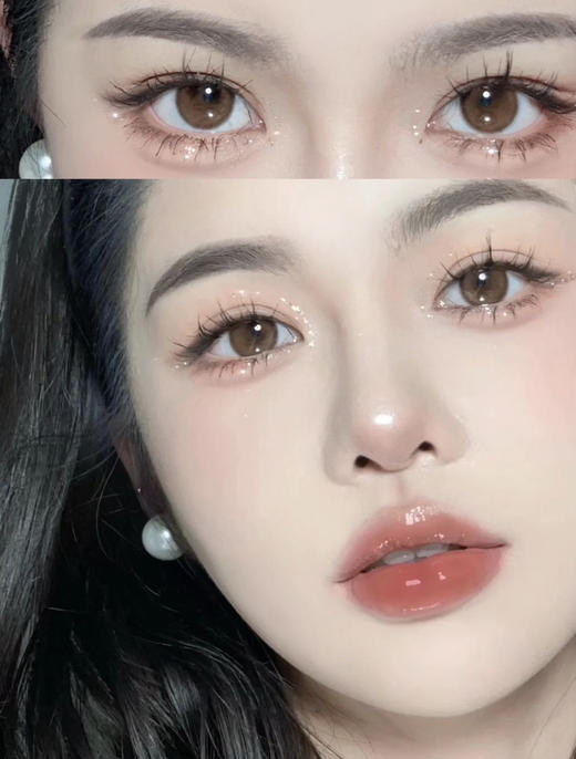 Aromi·年抛 小红书点赞破W 无痕水光瞳 可可椰糖/喔喔奶糖/玉米软糖 染色13.2mm/备注双眼度数 商品图3