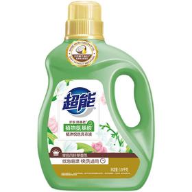 超能植物氨基酸植沐悦色洗衣液1.38kg/瓶