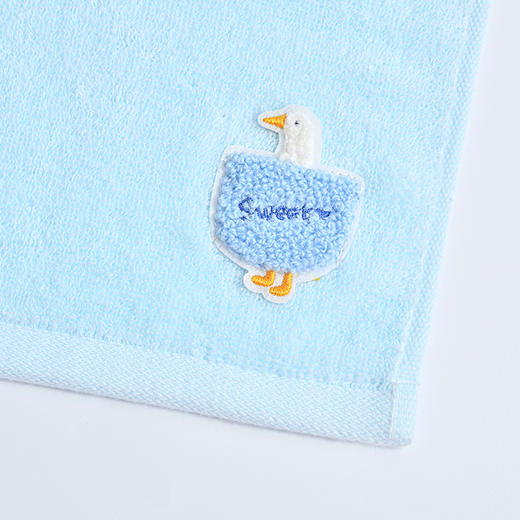 【全棉卡通儿童毛巾】家用纯棉吸水 擦脸不掉毛小面巾男女洗脸巾 商品图3