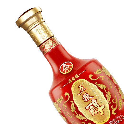 五粮醇珍品级 红瓶39度 白酒 500ml 商品图3