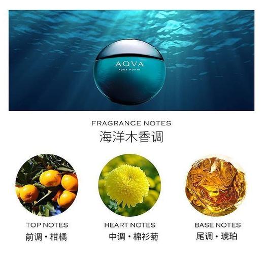 BVLGARI宝格丽碧蓝男士淡香水深邃沉静的海洋气息【CDF】 商品图3