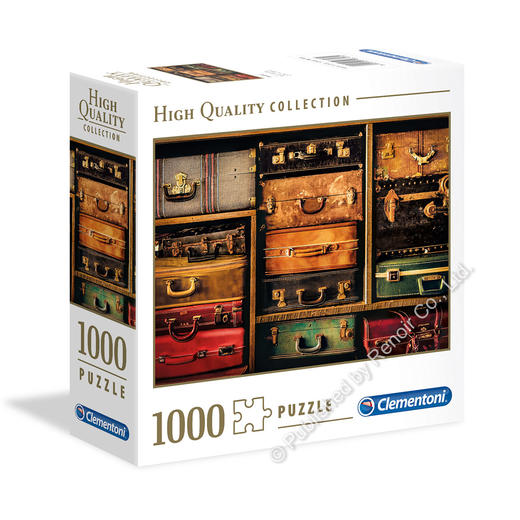 复古旅行箱/1000片 商品图1