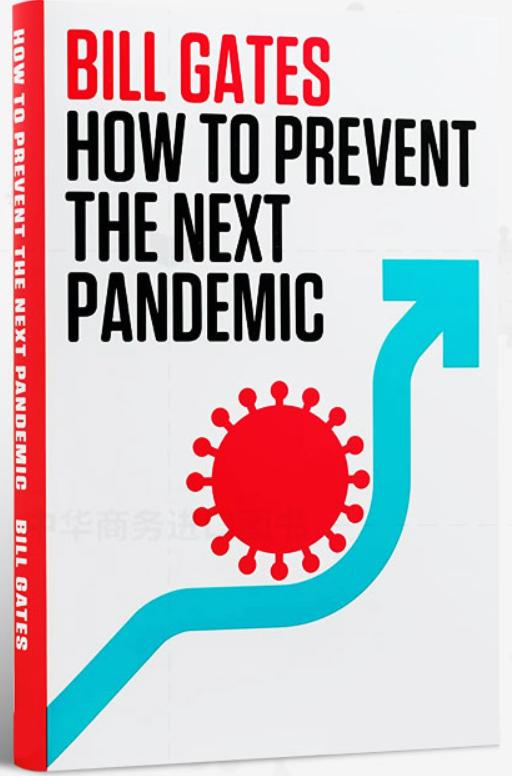 如何预防下一次大流行 比尔盖茨新书  英文原版  How to Prevent the Next Pandemic BILL GATES 商品图0