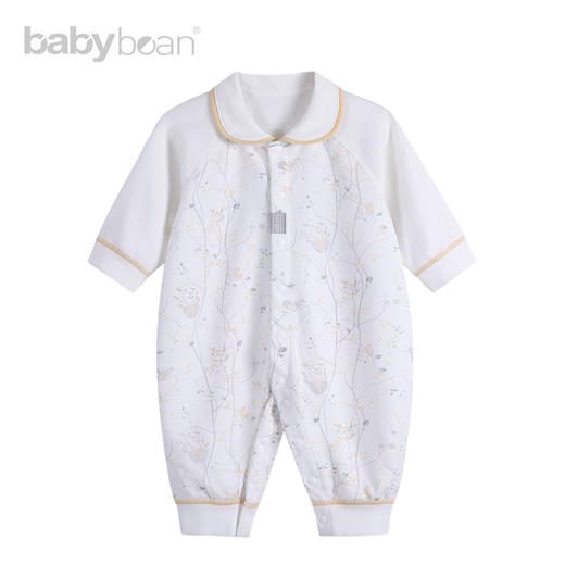 babybean亲豆新生婴儿新款哈衣爬服0-2岁男女宝宝斜开全开连体衣21NY05029G0101 21NY05029G0102 商品图3