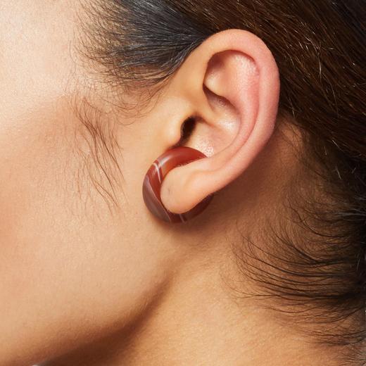 北京仓｜Rathel&Wolf-EDGAR-红玉髓 耳廓夹（单只）［英国设计师］ 商品图0