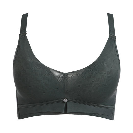 都市丽人舒软挺塑塑身系列调整型AB杯内衣锁边3/4杯中厚塑身文胸四排扣树脂胶圈LJ24H5 商品图4