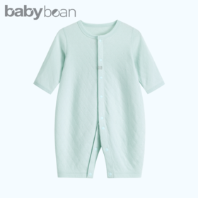 babybean亲豆婴儿连体衣新生儿开裆哈衣男女宝宝长袖爬服21NY01019N0102
