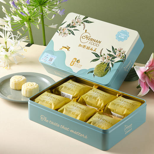 猫山王原味冰皮月饼礼盒【60g*6枚】 商品图0