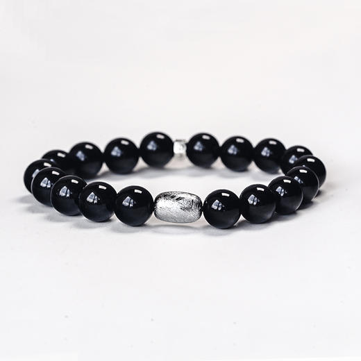 天铁黑碧玺守护手链 | 珠径8mm/10mm 饰品水晶 月下世界【下单请备注手围】「下单后72小时内发货」 商品图2