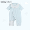 babybean亲豆新生婴儿连体衣新款春夏装男宝宝纯棉斜开扣哈衣21NY02029B0103 商品缩略图4
