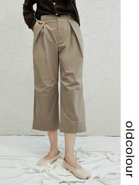 oldcolour休闲文艺日系气球裤早秋新款设计感小众阔腿裤女