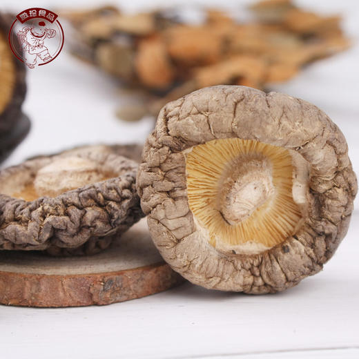 黄山香菇 实木培植 特产干货 农家厚肉无根小香蘑菇250g 商品图3