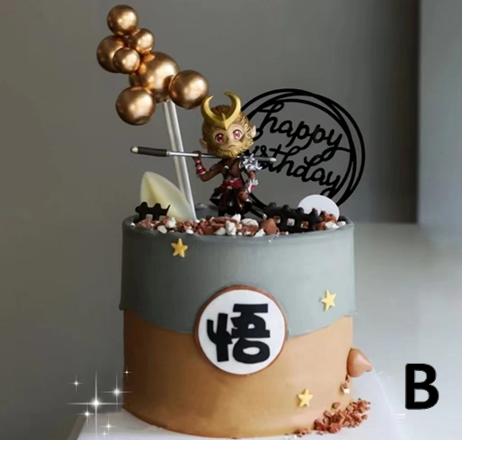 悟空 （有A、B两款可选近3000人品尝过此款蛋糕） 商品图1