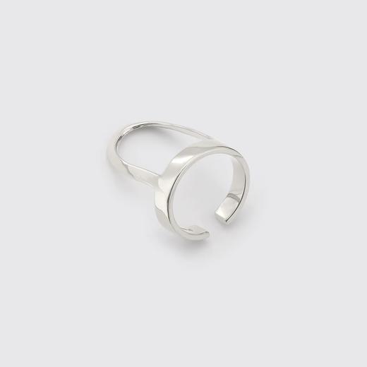 北京仓｜Rathel&Wolf-Simone-银色 环甲 指尖戒指［英国设计师］ 商品图2