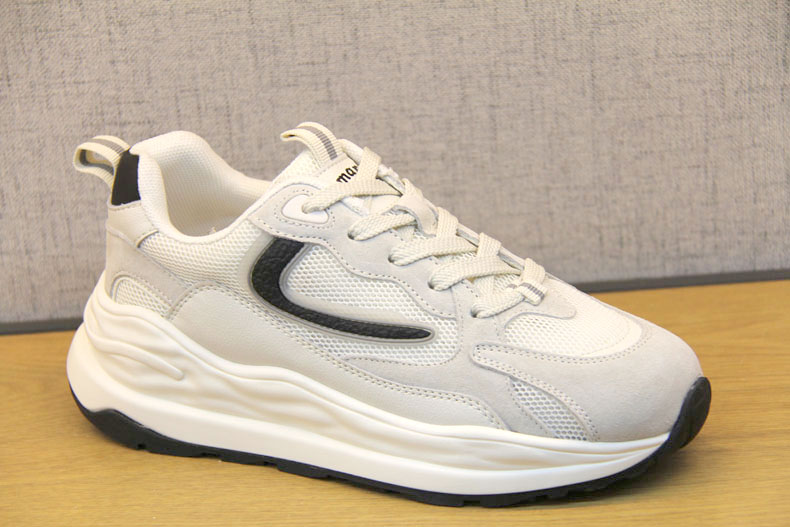 豪行2022年夏季款22247107厚底单网透气老爹鞋运动增高网眼女凉鞋 专柜正品