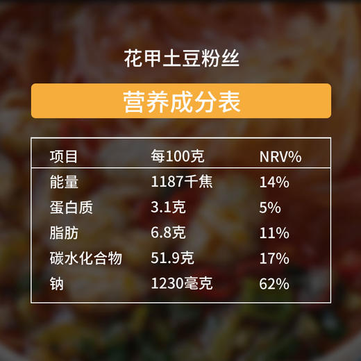 六盘优粮 土豆粉丝 商品图2