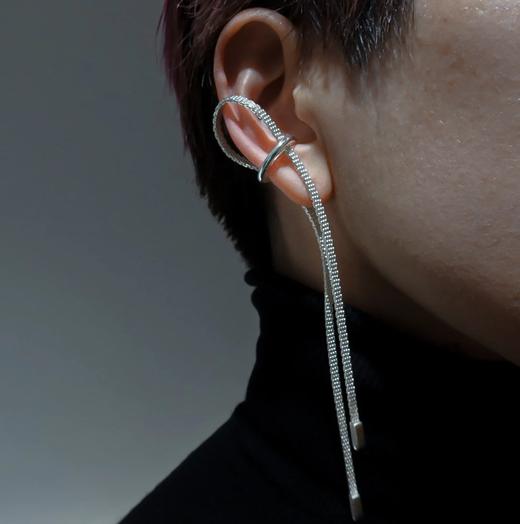 北京仓｜Rathel&Wolf-Tamika-银色 双垂链 耳廓夹（单只）［英国设计师］ 商品图9