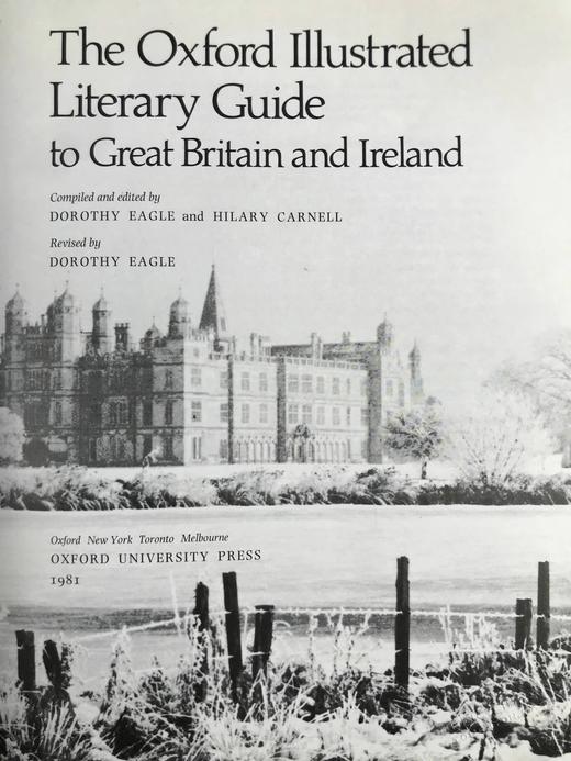 牛津英国与爱尔兰文学指南 约百幅插图 精装16开 商品图3