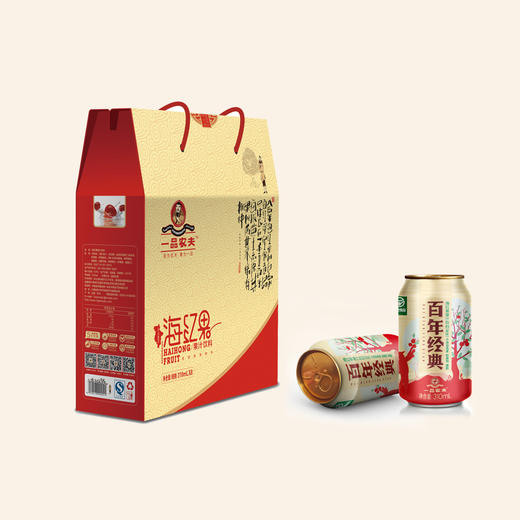 一品农夫百年经典原味果汁310ml*8罐 商品图1