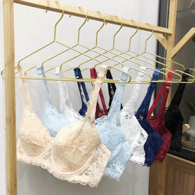 【从“轻”“薄”开启夏日】黛唯梵 夏季超薄内衣，聚拢收副乳防下垂蕾丝文胸，大胸显小文胸七夕情人节