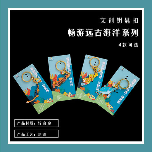 贵地博｜【文创】金属钥匙扣 商品图1