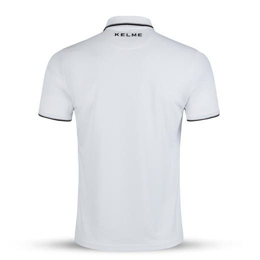 卡尔美 夏季男士运动休闲POLO衫翻领条纹T恤透气速干短袖男 商品图1