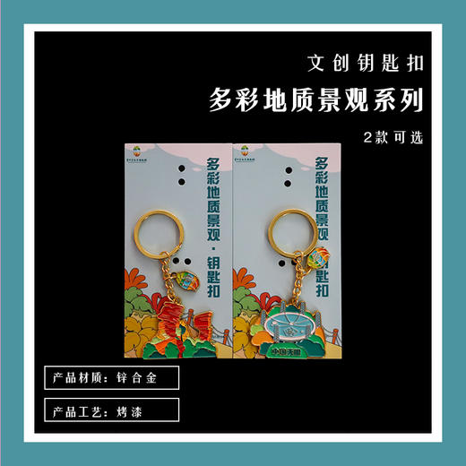 贵地博｜【文创】金属钥匙扣 商品图2