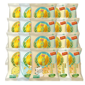 「童年味道！50包」上好佳田园泡7g小包装混合味膨化食品零食非油炸休闲食品