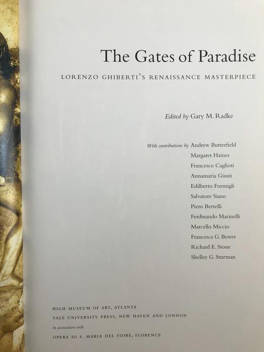 天堂之门：洛伦佐·吉贝尔蒂雕塑作品图集 数百幅彩色插图 精装大16开 商品图3