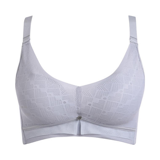 都市丽人舒软挺塑塑身系列调整型AB杯内衣锁边3/4杯中厚塑身文胸四排扣树脂胶圈LJ24H5 商品图3