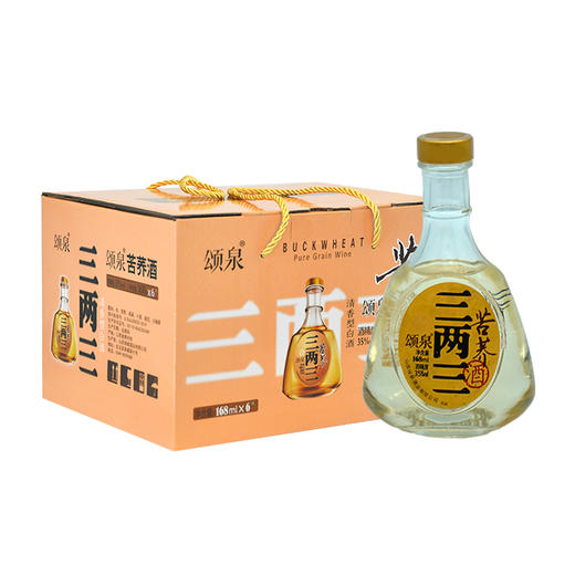 塞尚香绿都 小苦荞酒（礼盒）168ml*6瓶/件 商品图0