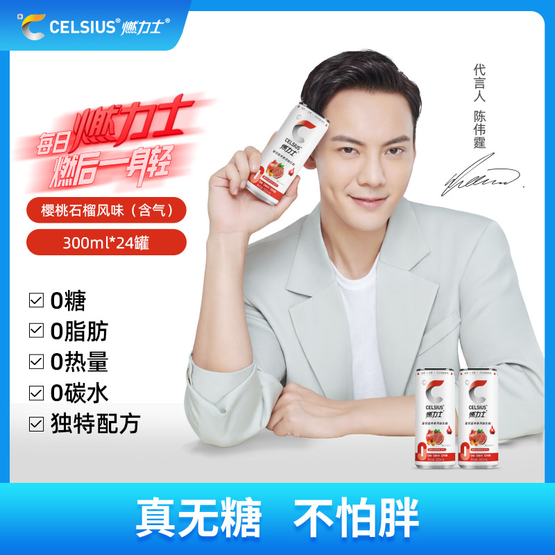 燃力士复合营养素风味饮料，24罐装（多种口味可选），瓜拉纳、牛磺酸、维生素及多种微量元素搭配，甜味自然，富有多重层次感，爽口好选择D