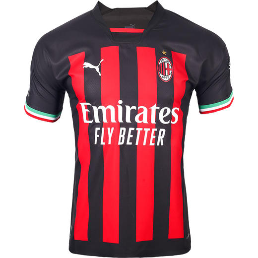 PUMA/彪马 ACM Authentic Home Jersey22-23赛季AC米兰主场球员版比赛球衣76582101 商品图5