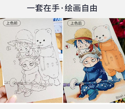 【80色马克笔特惠装】双头黑色马克笔80色套装小学生绘画美术用品 商品图3