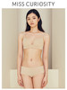 好奇蜜斯肤色粉底液舒适无钢圈无痕内衣女夏季薄款文胸罩套装隐形南希 商品缩略图1