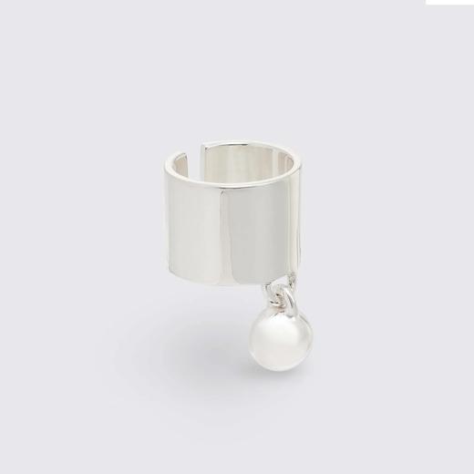 北京仓｜Rathel&Wolf-Ami-银色 球坠 指尖戒指［英国设计师］ 商品图0