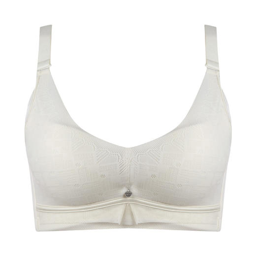 都市丽人舒软挺塑塑身系列调整型AB杯内衣锁边3/4杯中厚塑身文胸四排扣树脂胶圈LJ24H5 商品图6